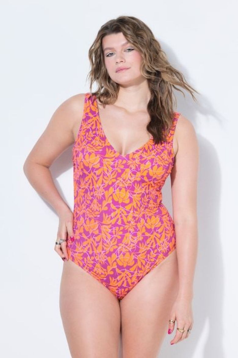 Plus size veliki brojevi Kupaći kostim jednodijelni mekanih košarica za punije