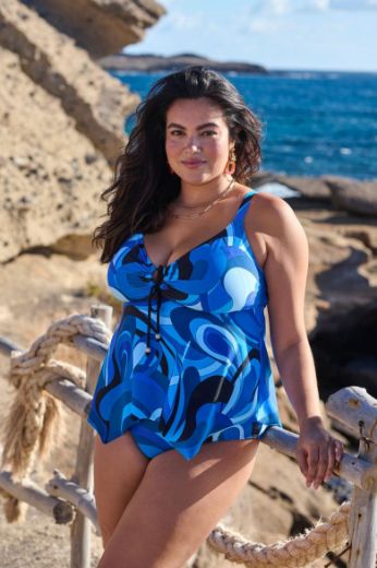 Plus size veliki brojevi Kupaći kostim tankini za punije