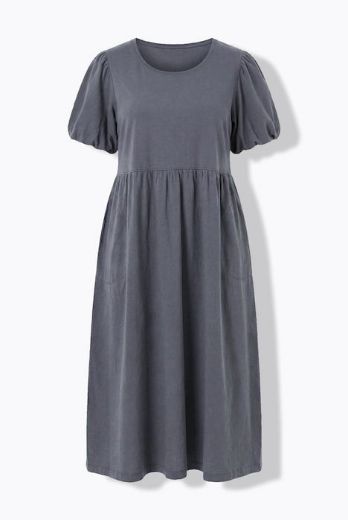 Plus size veliki brojevi Haljina maxi kratkih rukava za punije