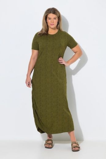 Plus size veliki brojevi Haljina maxi 3/4 rukava za punije