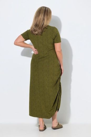 Plus size veliki brojevi Haljina maxi 3/4 rukava za punije