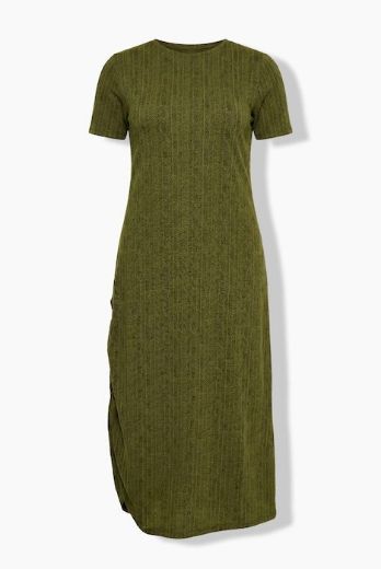 Plus size veliki brojevi Haljina maxi 3/4 rukava za punije