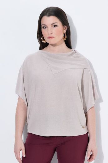 Plus size veliki brojevi Pulover polu rukava za punije