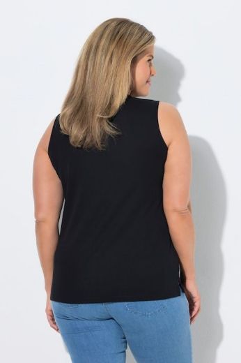 Plus size veliki brojevi Top rebrastog uzorka za punije