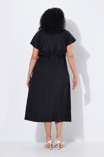 Plus size veliki brojevi Haljina maxi kratkih rukava za punije
