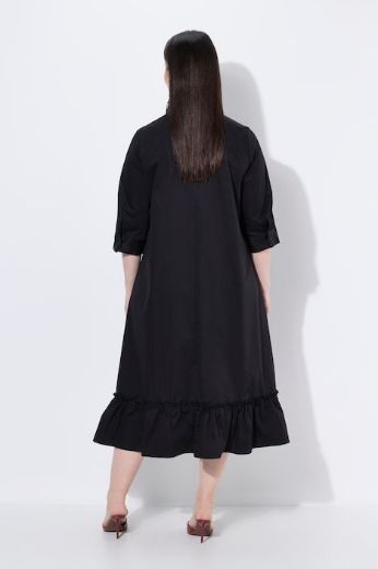 Plus size veliki brojevi Haljina maxi 3/4 rukava za punije