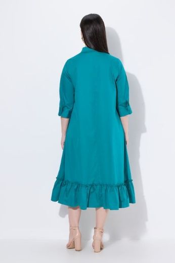 Plus size veliki brojevi Haljina maxi 3/4 rukava za punije