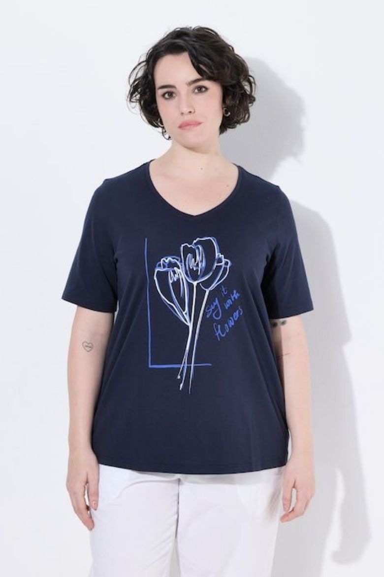 Plus size veliki brojevi Majica kratkih rukava za punije