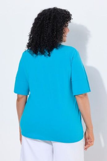 Plus size veliki brojevi Majica kratkih rukava s uzorkom za punije