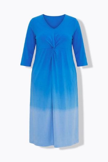 Plus size veliki brojevi Haljina maxi 3/4 rukava za punije