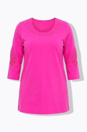 Plus size veliki brojevi Majica 3/4 rukava za punije