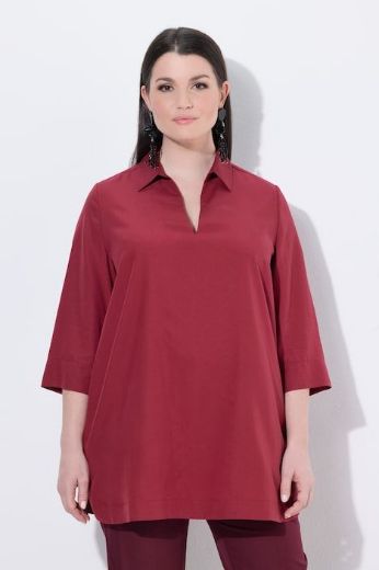 Plus size veliki brojevi Tunika 3/4 rukava a kroja za punije