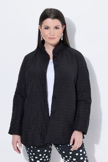 Plus size veliki brojevi Jakna prošivena A kroja za punije