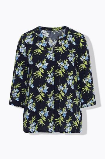 Plus size veliki brojevi Tunika 3/4 rukava za punije