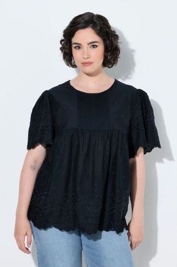 Plus size veliki brojevi Bluza kratkih rukava A kroja za punije
