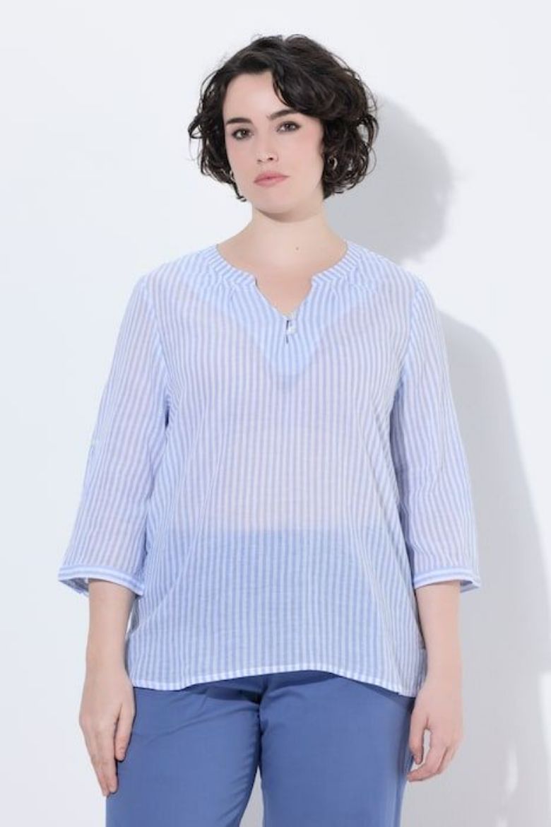 Plus size veliki brojevi Tunika 3/4 rukava za punije