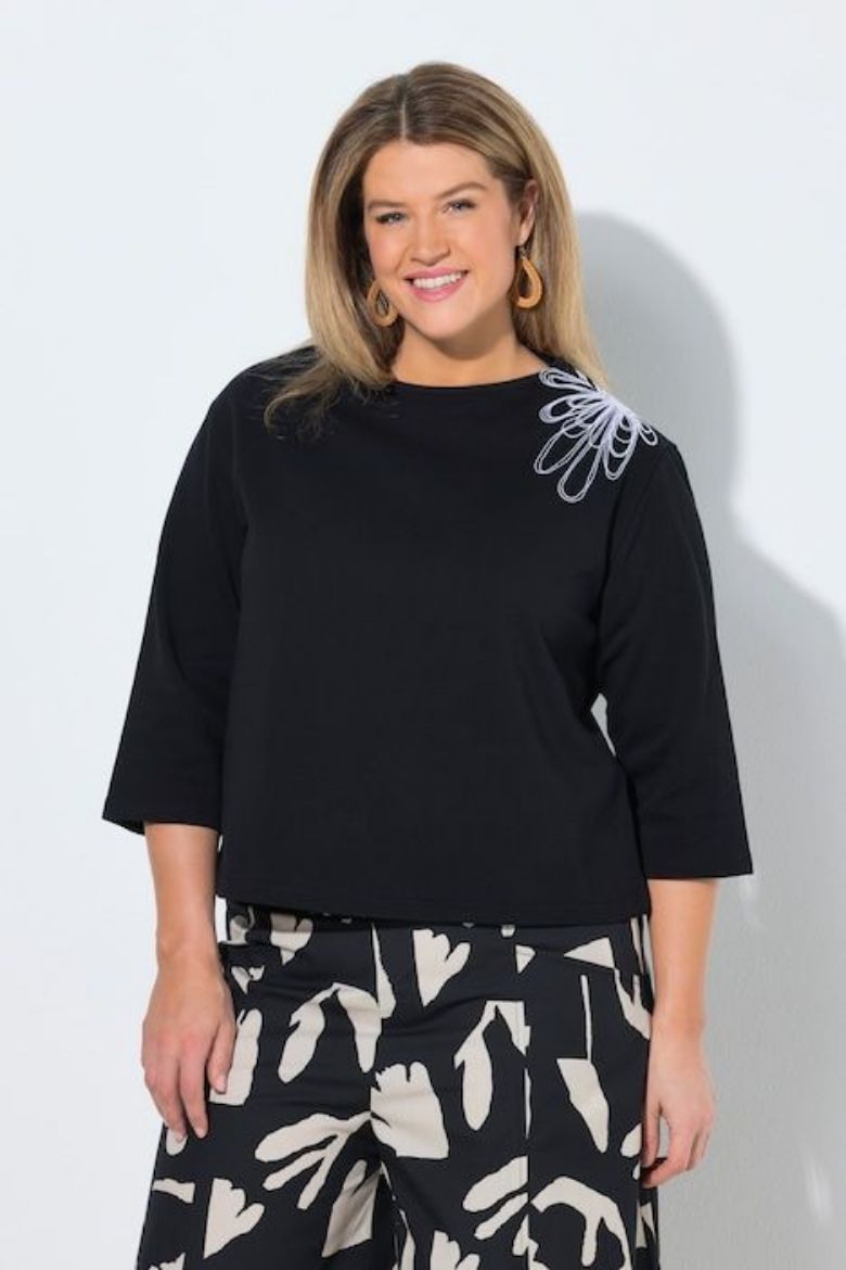 Plus size veliki brojevi Majica 3/4 rukava za punije