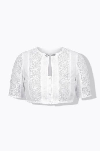 Plus size veliki brojevi Bluza kratkih rukava kraćeg kroja za punije
