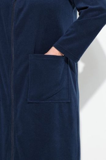 Plus size veliki brojevi Bademantil s džepovima za punije