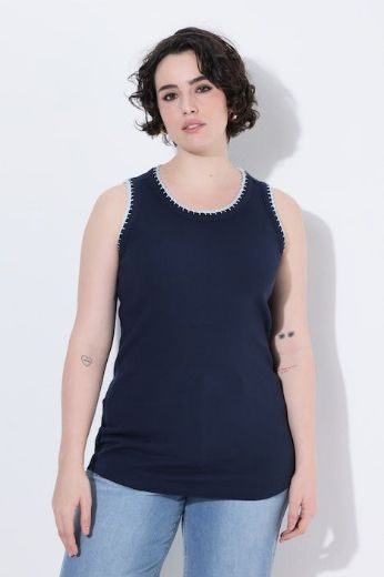 Plus size veliki brojevi Majica bez rukava za punije