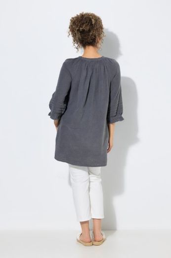 Plus size veliki brojevi Bluza 3/4 rukava A kroja za punije