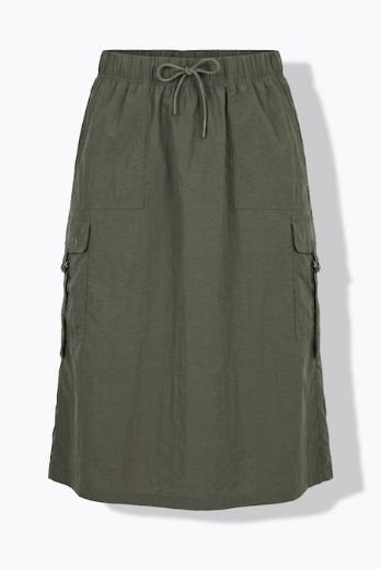 Plus size veliki brojevi Suknja midi A kroja za punije