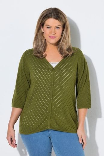 Plus size veliki brojevi Kardigan 3/4 rukava za punije