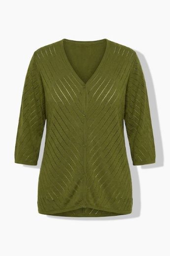 Plus size veliki brojevi Kardigan 3/4 rukava za punije