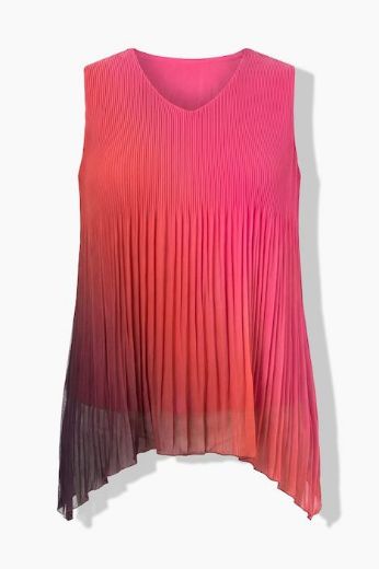 Plus size veliki brojevi Bluza bez rukava A kroja za punije