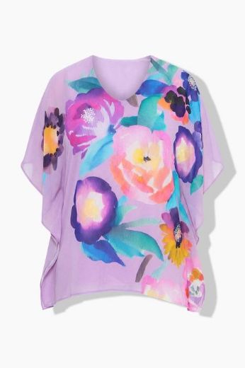 Plus size veliki brojevi Bluza 3/4 rukava V ovratnika za punije