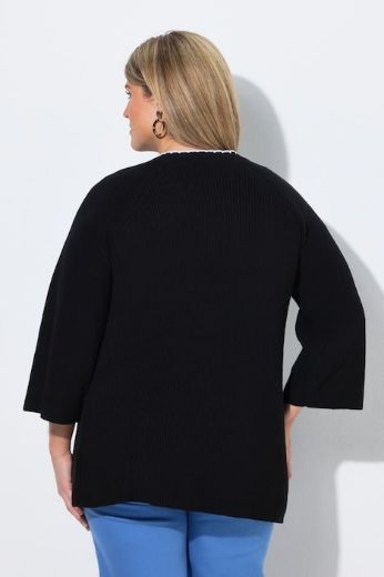 Plus size veliki brojevi Kardigan 3/4 rukava za punije