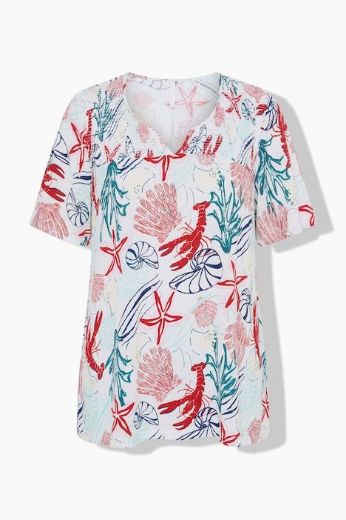 Plus size veliki brojevi Bluza kratkih rukava za punije