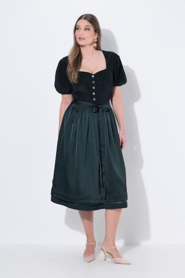 Plus size veliki brojevi Haljina dirndl za punije
