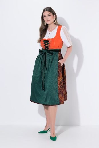 Plus size veliki brojevi Haljina dirndl za punije