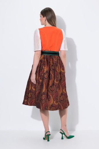 Plus size veliki brojevi Haljina dirndl za punije