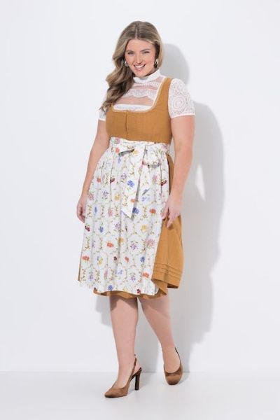 Veliki brojevi Haljina dirndl moda za punije