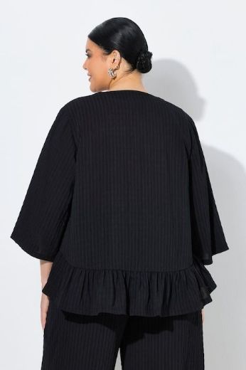Plus size veliki brojevi Bluza 3/4 rukava na volane za punije