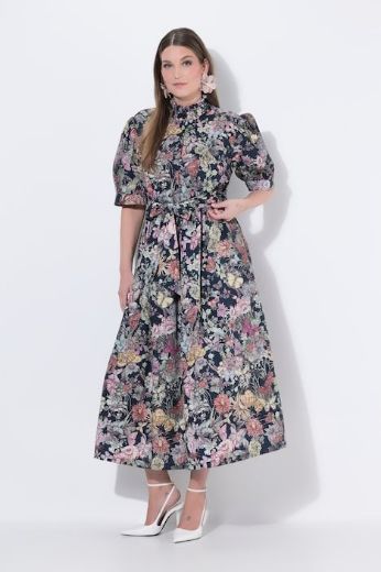 Plus size veliki brojevi Haljina maxi kratkih rukava za punije