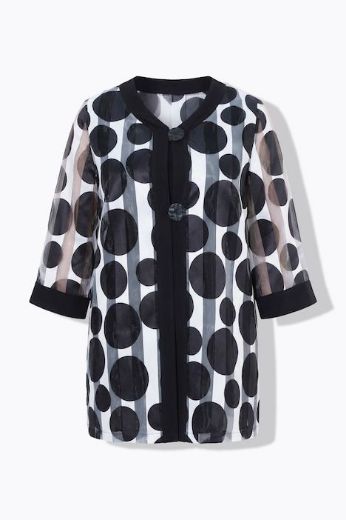 Plus size veliki brojevi Bluza 3/4 rukava A kroja za punije