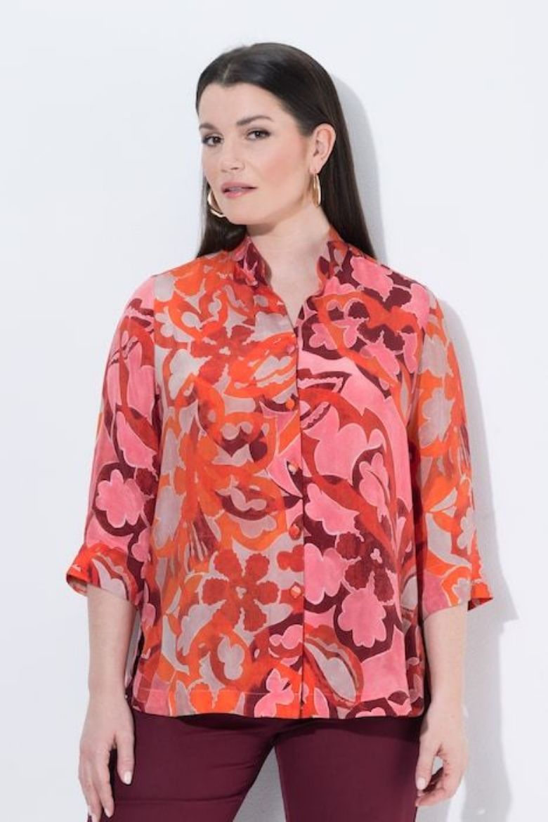 Plus size veliki brojevi Bluza 3/4 rukava za punije