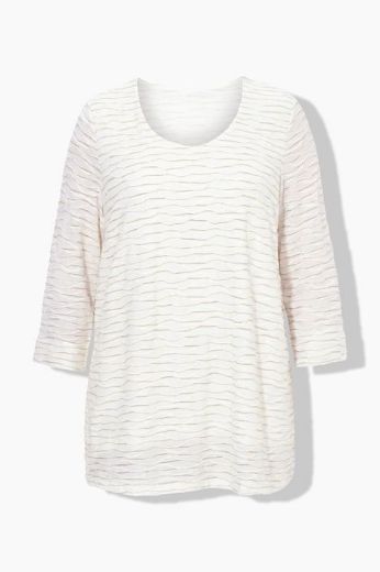 Plus size veliki brojevi Majica 3/4 rukava A kroja za punije