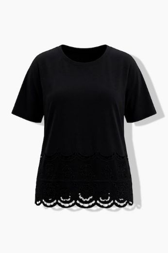 Plus size veliki brojevi Majica kratkih rukava okruglog ovratnika za punije