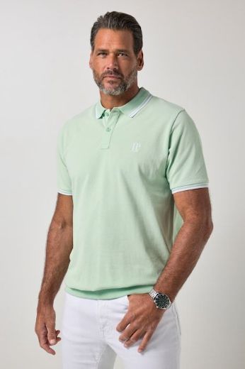 Plus size veliki brojevi Majica Polo s prugama za punije