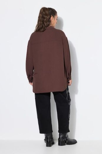 Plus size veliki brojevi Bluza krep za punije