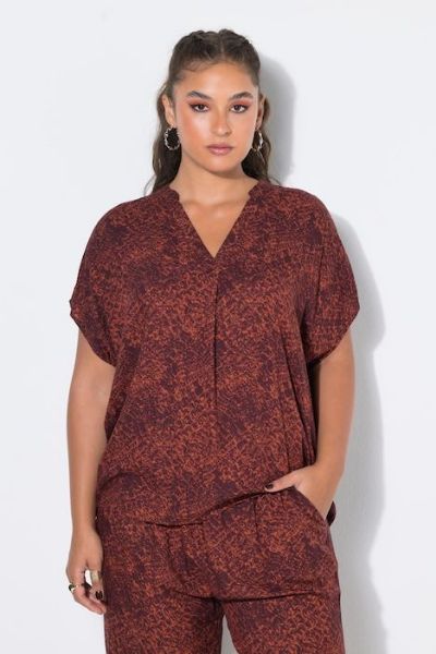 Veliki brojevi Bluza kratkih rukava moda za punije