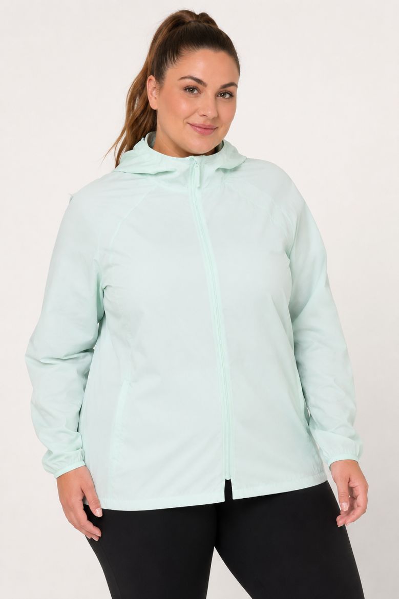 Plus size veliki brojevi Jakna vodoodbojna s kapuljačom za punije