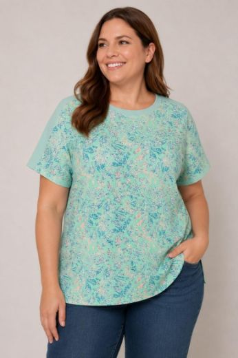 Plus size veliki brojevi Majica sportska kratkih rukava za punije