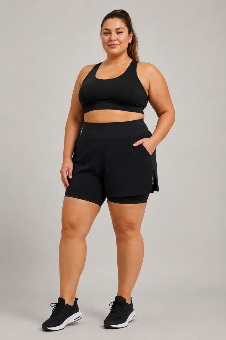 Plus size veliki brojevi Hlače sportske kratkih nogavica za punije