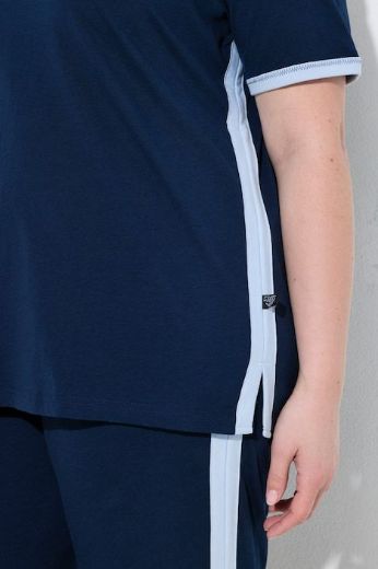 Plus size veliki brojevi Pidžama dvodijelna kratkih rukava za punije