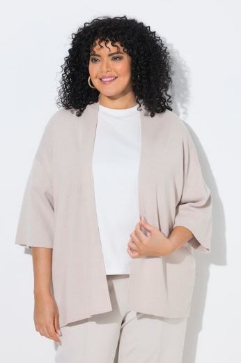 Plus size veliki brojevi Kardigan širokih 3/4 rukava za punije
